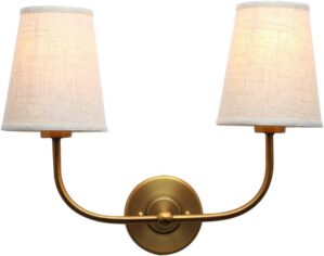 PERMO Vintage Double Sconce Large A...