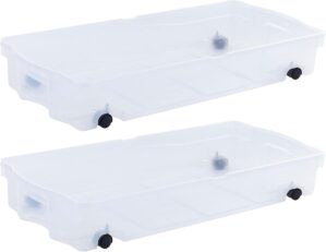 Rubbermaid 70 Quart Under the Bed L...