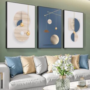 MPLONG Wall Art 3 Pieces Framed Wal...