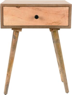 Decor Therapy Side Table with 1-Dra...