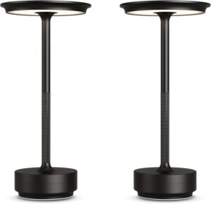2 Pack Cordless Table Lamps Recharg...