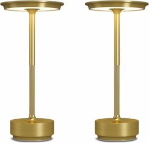 2 Pack Cordless Table Lamps Recharg...