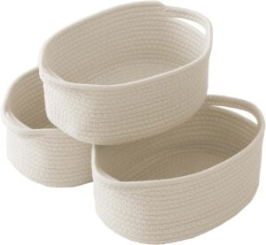 Woven Basket,Small Rope Storage Bin...