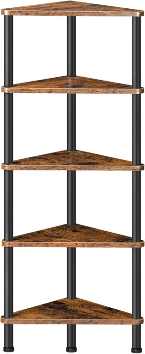 HOOBRO Corner Shelf Stand, Industri...
