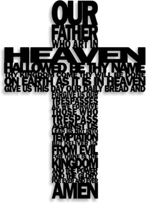 LIYOUYA Metal Cross Wall Decor R...