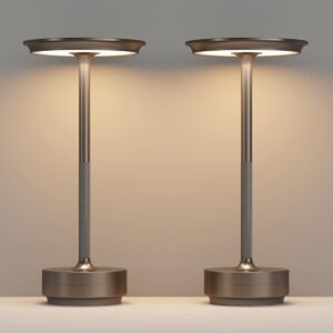2 Pack Cordless Table Lamps Recharg...