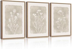 KUVIOKE Boho Botanical Flower Frame...