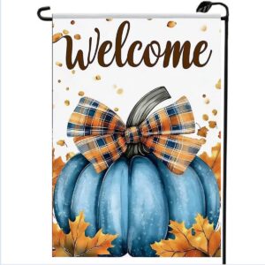 Welcome Fall Garden Flag 12×18...