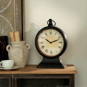 NIKKY HOME Vintage Black Mantel Clo...