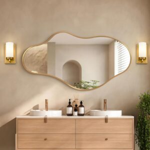 Irregular Wall Mirror, 20″x36...