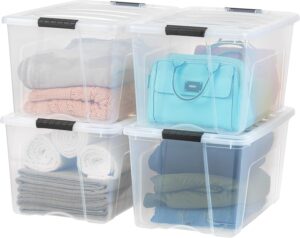 IRIS USA 72 QT Plastic Storage Box ...