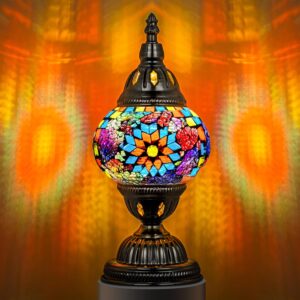Marrakech Turkish Table Lamp with B...