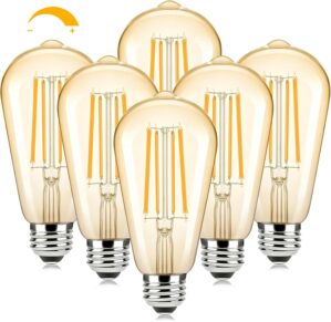 Brightever Dimmable Amber Light Bul...