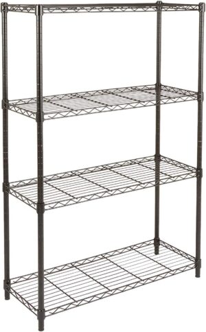 Amazon Basics 4-Shelf Adjustable He...