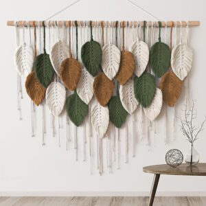 KHOYIME Large Macrame Wall Hanging ...