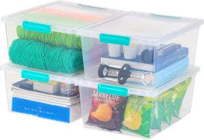 IRIS USA 12 Qt. Craft Storage Bins ...