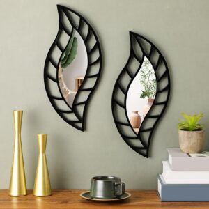 Roowest 2 Pcs Decorative Mirror Wal...