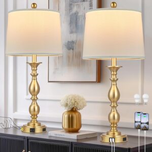 28″ Tall Modern Table Lamps S...