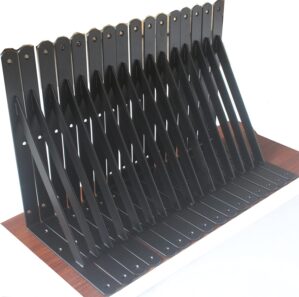 12 Pack L12 x H 8″ Black Heav...