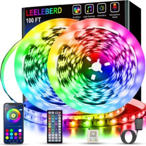Leeleberd Led Lights for Bedroom 10...