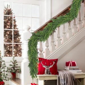 9Ft Christmas Garland for Staircase...