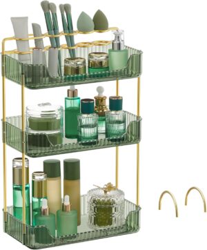 SONGMICS Makeup Organizer, 3-Tier S...