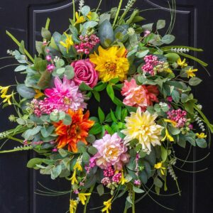Spring Summer Wreaths for Front Doo...