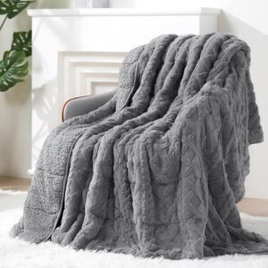 Super Fuzzy Soft Sherpa Fleece Weig...