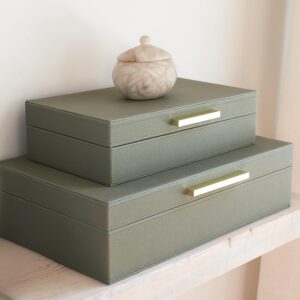 ZICOTO Decorative Storage Boxes wit...