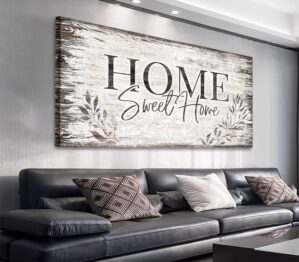 Home Sweet Home Wall Art Sign Large...