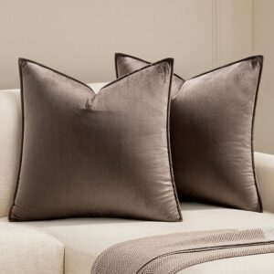 MIULEE Pack of 2 Decorative Velvet ...