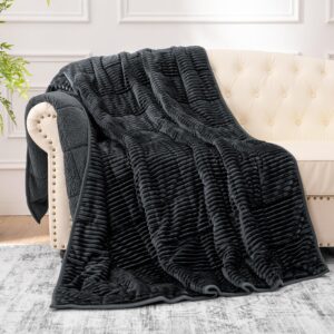 Sherpa Fleece Adult Weighted Blanke...