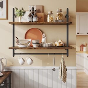 Bestier Pipe Shelf Industrial Float...