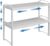 2 Pack Expandable Kitchen Cabinet Shelves Organizers, Stackable Adjustable Small Storage Shelf Rack Stand Riser for Pantry Cabinet Cupboard Kitchen Counter Organization, 22 lbs Capacity, Length:20.5″