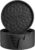 ME.FAN Silicone Coasters with Holder,[6 Pack] Drinking Coasters – Cup Mat for Hot or Cold Drinks, Thickened, Non-Slip, Non-Stick,Deep Tray Black