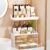 3 Large Drawers Makeup Organizer – 5 Tier Bathroom Counter Organizers and Storage, Versatile Perfume Vanity Organizer, Ideal for Cosmetic, Large Skincare, Face Mask, Office Supplies, Amber