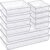 Criusia Drawer Organizer, 10 Pack Large Clear Plastic Set, 3 Size Versatile Bathroom and Vanity Organizer Trays, Storage Bins for Makeup, Bedroom, Kitchen Utensils