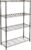 Amazon Basics 4-Shelf Adjustable Heavy Duty Steel Wire Rack Storage Shelving, Sturdy Garage Shelving, 350 lbs Capacity Per Shelf, Easy No-Tool Assembly, 36″ x 14″ x 54″, Black | Heavy Duty, Adjustable, for Kitchen, Garage, Storage, Shelving Organizer