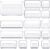 Drawer Organizers Set of 15, 4 Sizes Clear Plastic Drawer Organizers and Storage Bins for Kitchen, Bathroom, Office, Dresser Desk Drawer Organizer Tray for Jewelry, Makeup, Junk, Gadgets