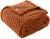 50×70 Inch Rust Throw Blanket – Soft & Fluffy Fleece, Cute & Aesthetic, Perfect for Sofa, Couch, Chair, Bed, Living Room & Bedroom, All-Season Use, Plush & Cozy Decorative Blanket