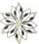 Remenna Whitewash Flowers Wood Wall Decor, Metal Rustic Wall Art Farmhouse Wall Decorations Multiple Floral Hanging Decor for Bathroom Living Room Home Office Garden Kitchen