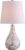 JONATHAN Y 20.5″ Seashell Coastal Mini LED Table Lamp for Living Room Office, White Linen Drum Shade, Modern Mother of Pearl Bedside Nightstand Lamp, LED Bulb Included JYL1024A