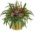 Briful Artificial Christmas Cedar Plant with Pinecones and Red Berries, 11” Frosted Holiday Greenery in Gold Pot, Realistic Table Centerpiece for Home, Mantel, Office Christmas Décor
