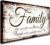 Family Quote Wall Art Living Room-Family Wall Decor-Inspirational Motto Family Love Most Canvas Wall Art-Rustic Farmhouse Canvas Prints Painting Artwork for Bedroom,Home Decor,Ready to Hang 20″x40″