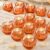 LAMORGIFT 24 Pcs Burnt Orange Candle Holders- Mercury Glass Candle Holders for or Boho Wedding Centerpieces, Bridal Shower, Party Table Decor, Fall and Holiday Home Decoration
