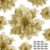 Childom 15 PCS Gold Poinsettia Flower Artificial Poinsettia With Clips Christmas Decor Glitter Poinsettia Christmas Ornaments Christmas Tree Flower Decorations with Stems DIY Xmas Wreath Holiday Party